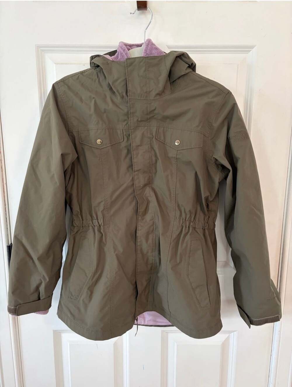 The North Face Osolita Triclimate Jacket Size XL/TG (18) Green Purple
